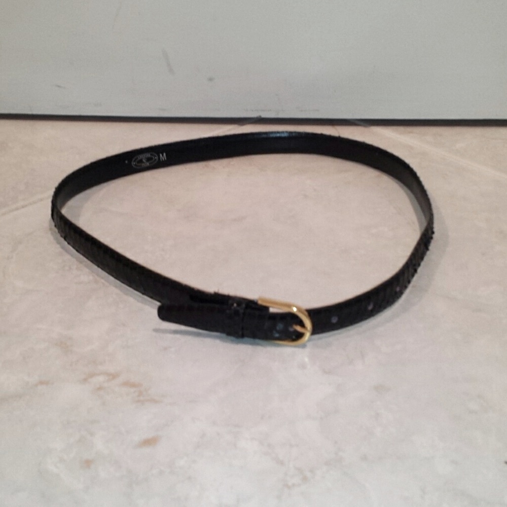 Genuine Snakeskin Charter Club Belt